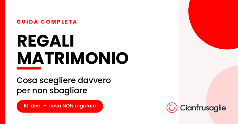 Regali matrimonio: idee originali per gli sposi e guida ai budget di spesa