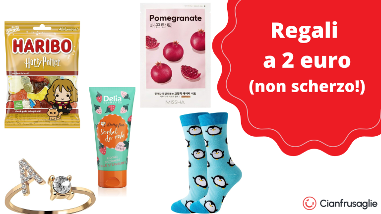 regali a 2 euro economici donna natale