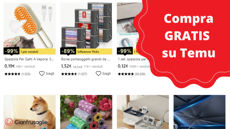 compra gratis su temu