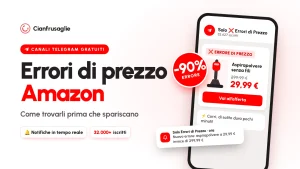 canali errori di prezzo